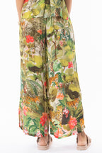 Escape 16003 Cecilia Print Wide Leg Trousers