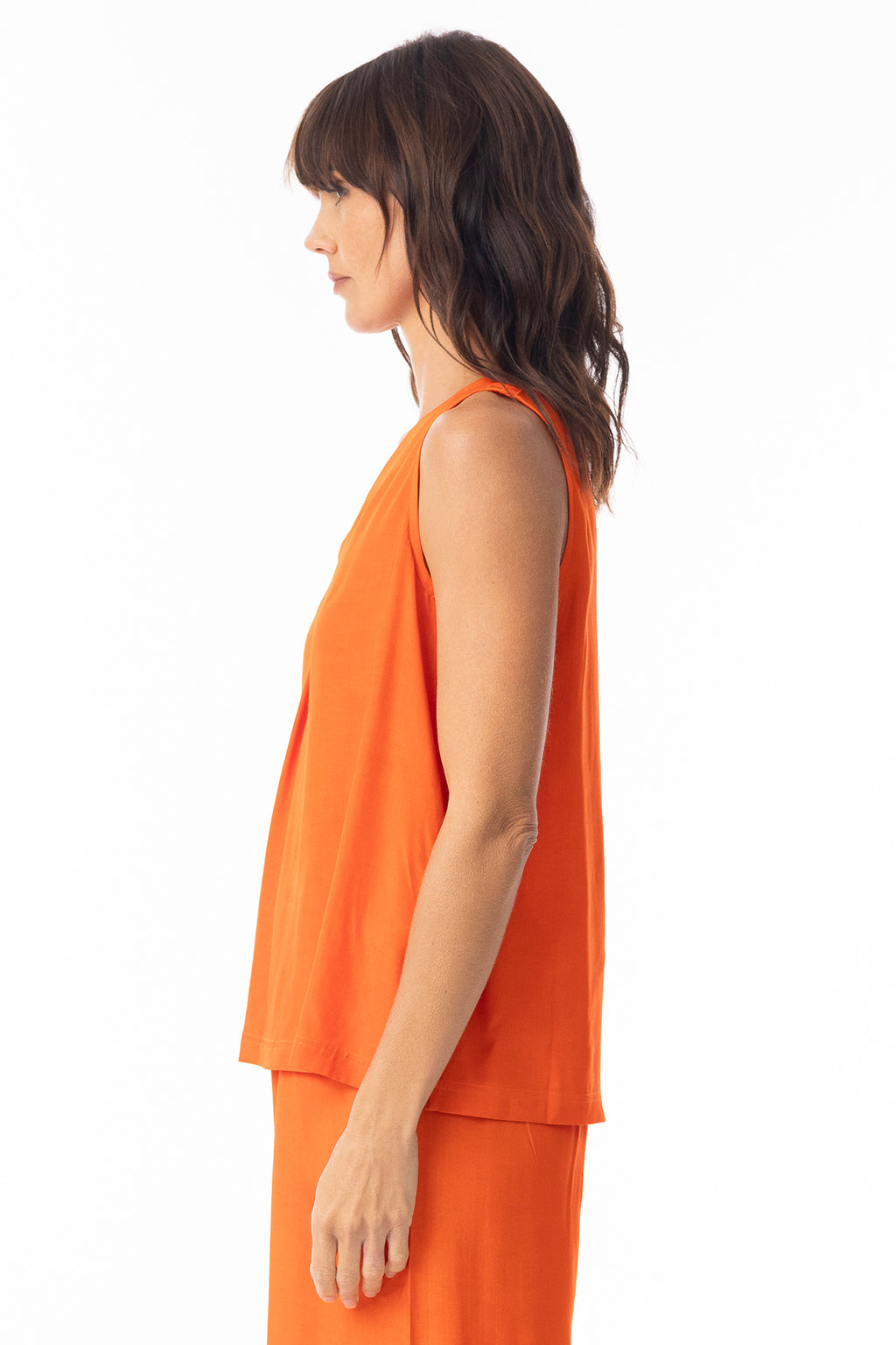 Escape 52705 Lux Sleeveless Mandarin Camisole Top