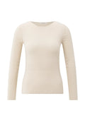 Fine Knitted Top - Cream