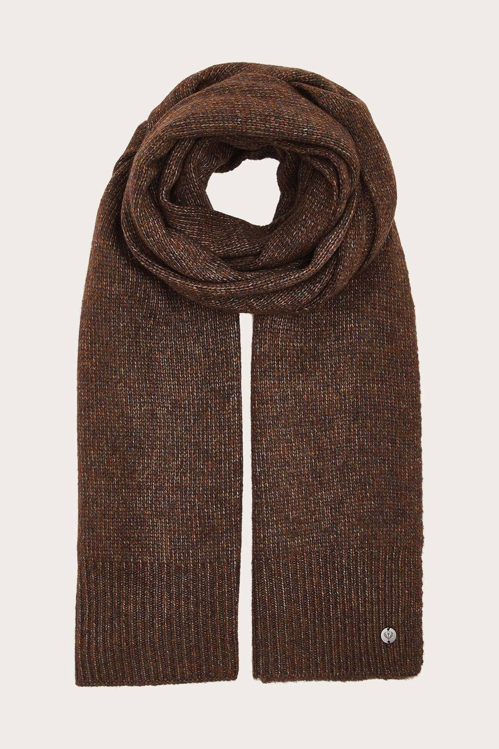Fraas Brownie Knitted Scarf 667062-872, front view
