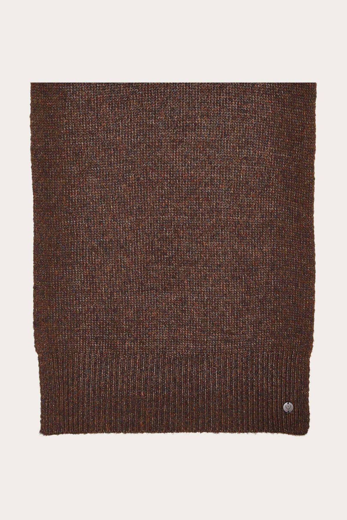 Fraas Brownie Knitted Scarf 667062-872, flat view