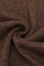 Fraas Brownie Knitted Scarf 667062-872, fabric detail