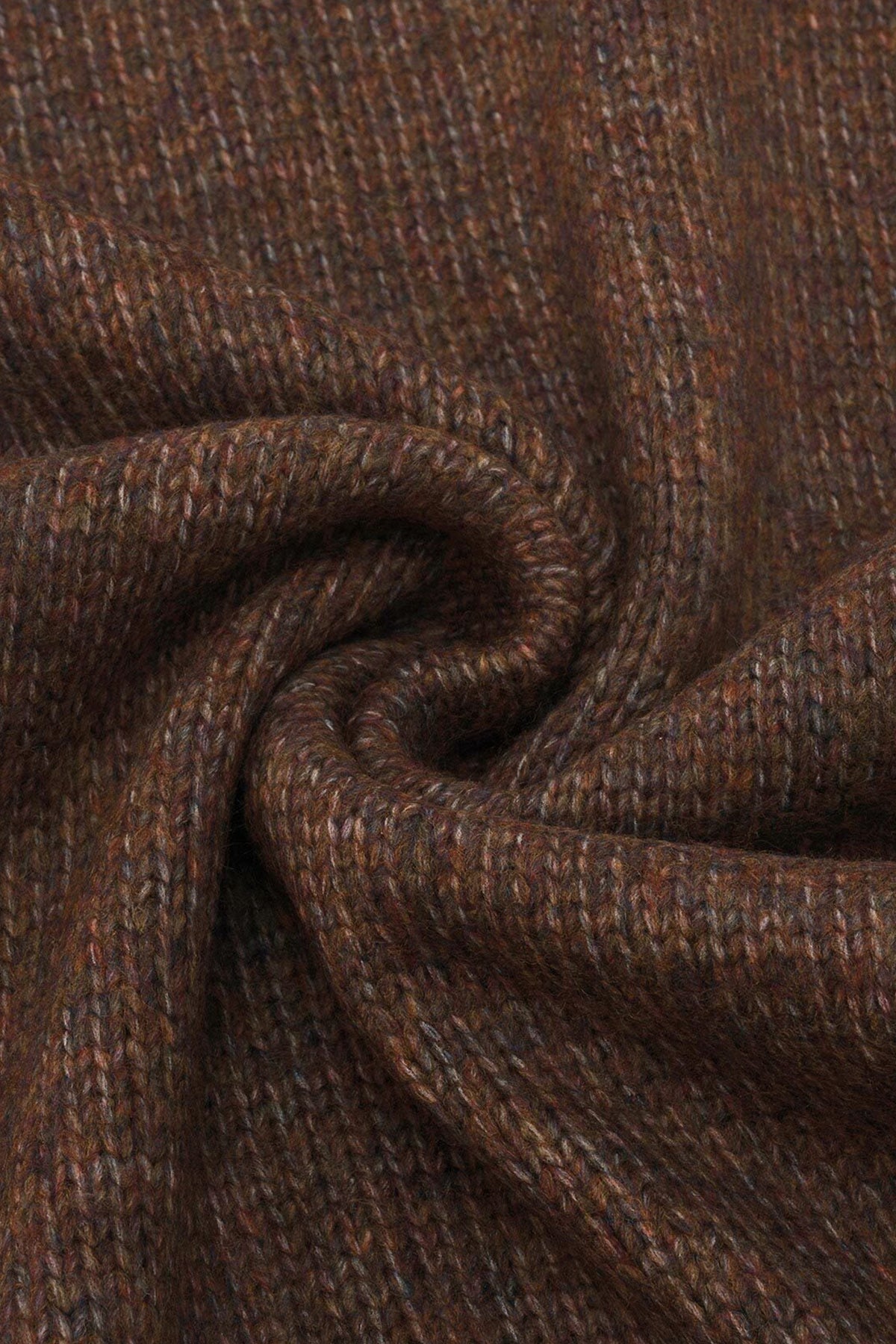 Fraas Brownie Knitted Scarf 667062-872, fabric detail
