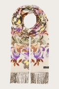 Fraas Marshmallow Multicolour Floral Scarf 620015-025, front view