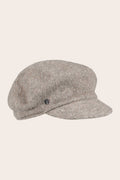 Fraas Sand Beige Wool Baker Boy Cap 679008-174, side view