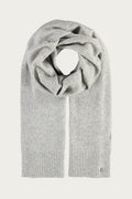 Fraas Silver Knitted Scarf 667062-910, front view