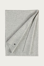 Fraas Silver Knitted Scarf 667062-910, folded view