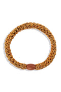 KKNEKKI Burned Terracotta Glitter Orange Hair Tie 9320, packshot
