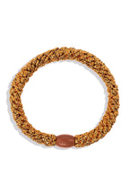KKNEKKI Burned Terracotta Glitter Orange Hair Tie 9320, packshot