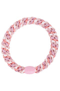 KKNEKKI dusty rose pink glitter mix hair tie at OSO Boutique
