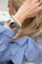 KKNEKKI ivory hair tie at OSO Boutique