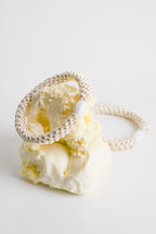 KKNEKKI ivory hair tie at OSO Boutique