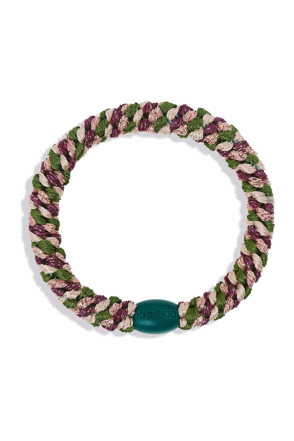 KKNEKKI Mix Army Grape Multicolour Hair Tie 9319, packshot