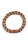 KKNEKKI Mix Rosewood Grey Beige Glitter Multicolour Hair Tie 5127, packshot
