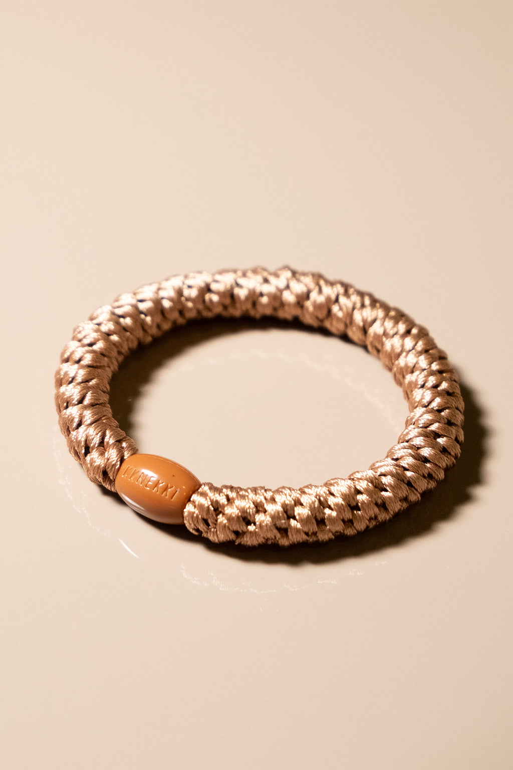 KKNEKKI Nude Beige Hair Tie 5245, studio shot