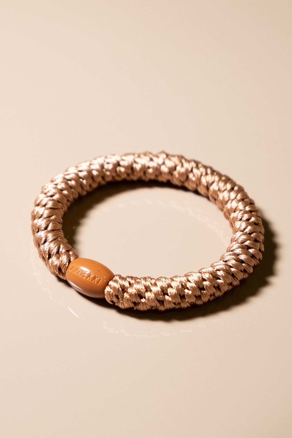KKNEKKI Nude Beige Hair Tie 5245, studio shot