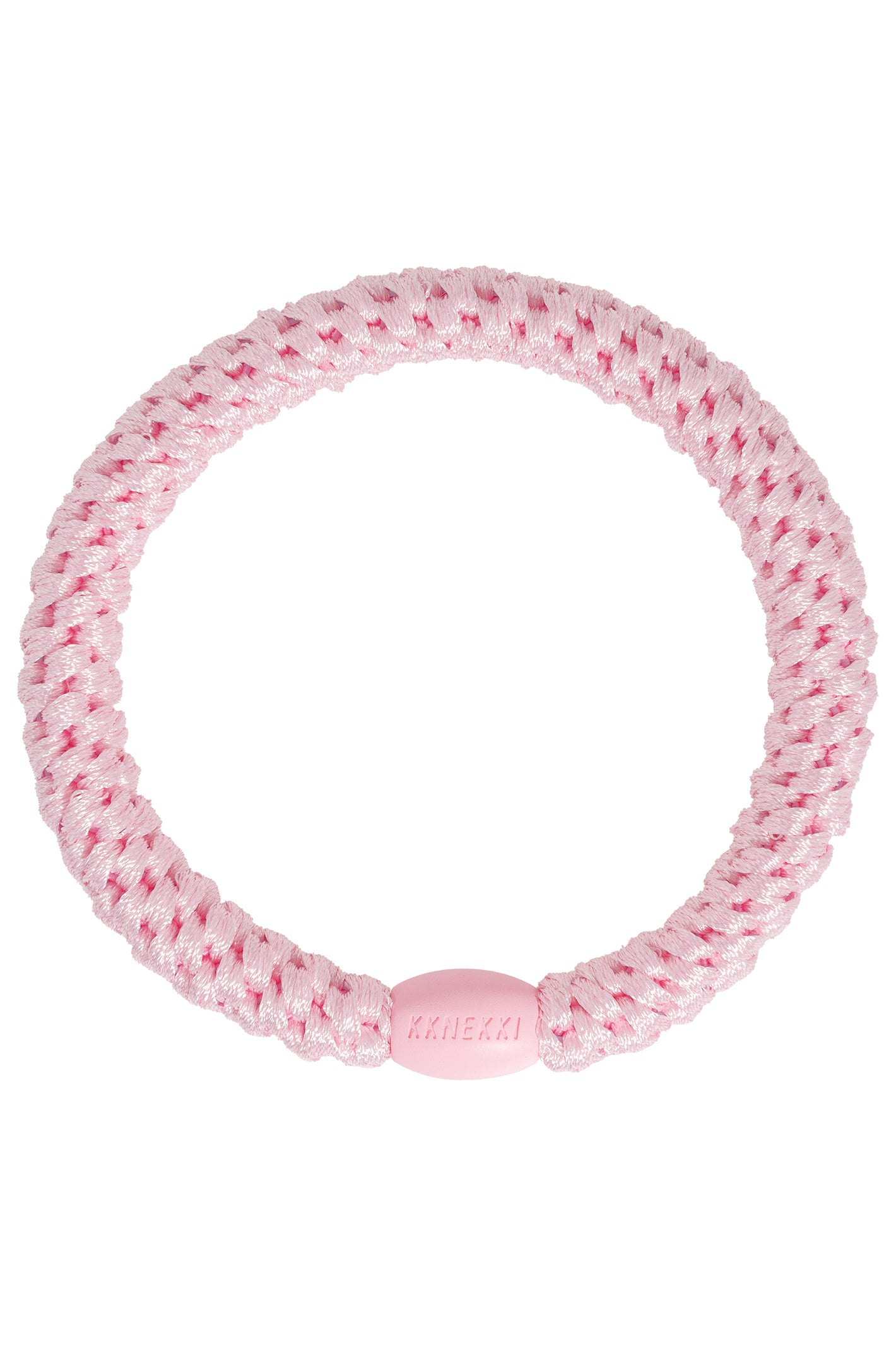 KKNEKKI pink hair tie at OSO Boutique