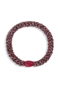 KKNEKKI Rosewood Glitter Pink Hair Tie 9317, packshot