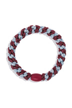 KKNEKKI Rosewood Seablue Glitter Stripe Multicolour Hair Tie 9318, packshot