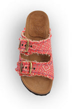 Lagoa Jurere Itzae Coral Tessuto Sandals