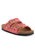 Lagoa Jurere Itzae Coral Tessuto Sandals