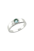 LBJ Jewellery Blue topaz ring R40910BT, front