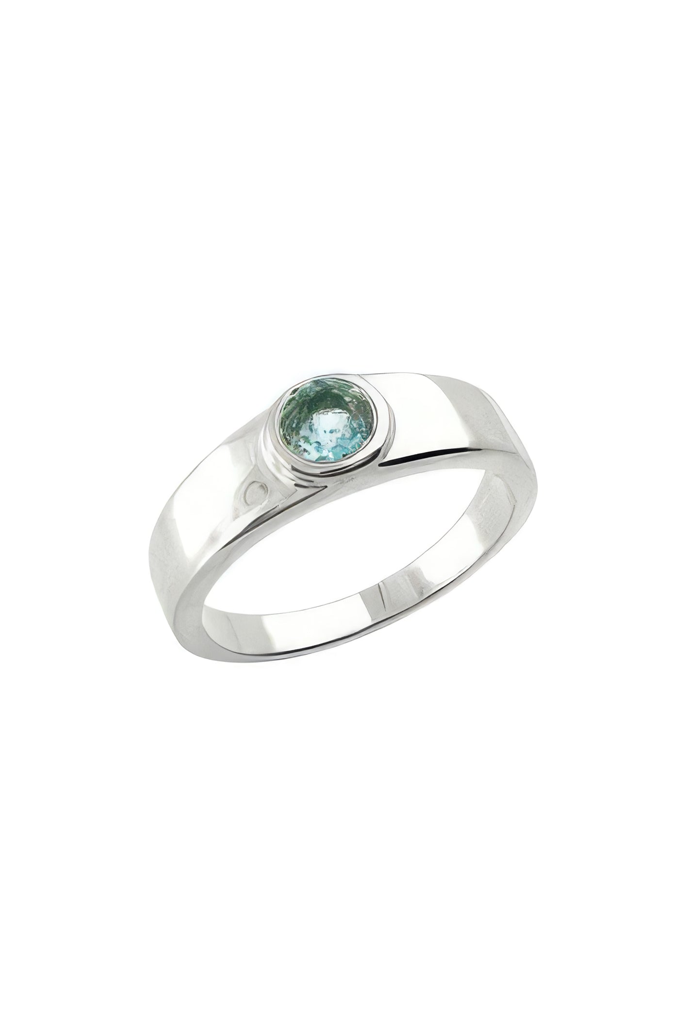 LBJ Jewellery Blue topaz ring R40910BT, front
