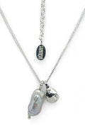 LBJ Jewellery Freshwater Pearl Pendant White Necklace N20067A, detail
