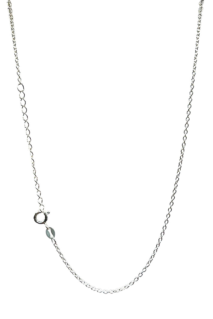 LBJ Jewellery Small Silver Trace Chain SK30, packshot