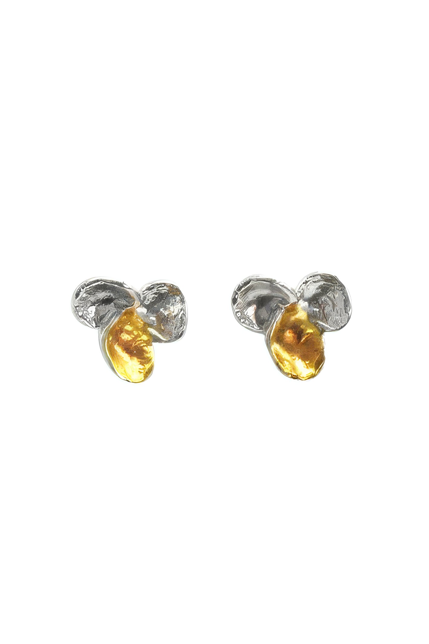 LBJ Jewellery Two Colour Bloom Multicolour Studs E21047A, front