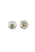 LBJ Jewellery Two Colour Circle Multicolour Studs E18148B, front