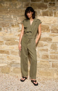 Yaya 01-341026-604 Army Green Jumpsuit
