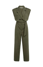 Yaya 01-341026-604 Army Green Jumpsuit