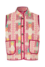 Lolly's Laundry CairoLL Pink Ikat Quilt Gilet 26155-1040 51