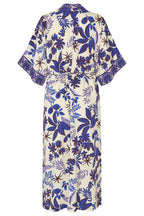 Lolly's Laundry JemimaLL Blue Flower Print Maxi Dress 26110-3004 74