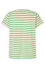 Lolly's Laundry RomaLL Green Stripe Short Sleeve T-Shirt 26126-1081