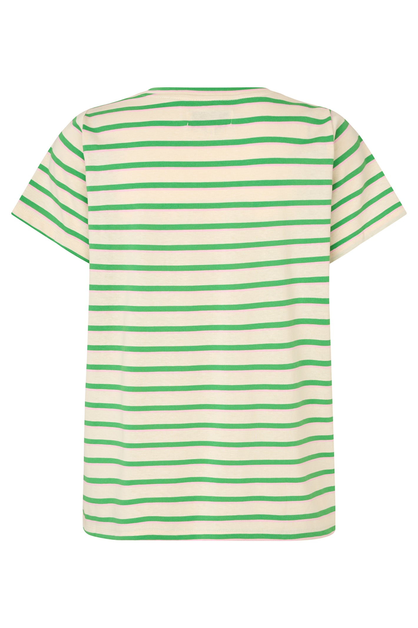 Lolly's Laundry RomaLL Green Stripe Short Sleeve T-Shirt 26126-1081