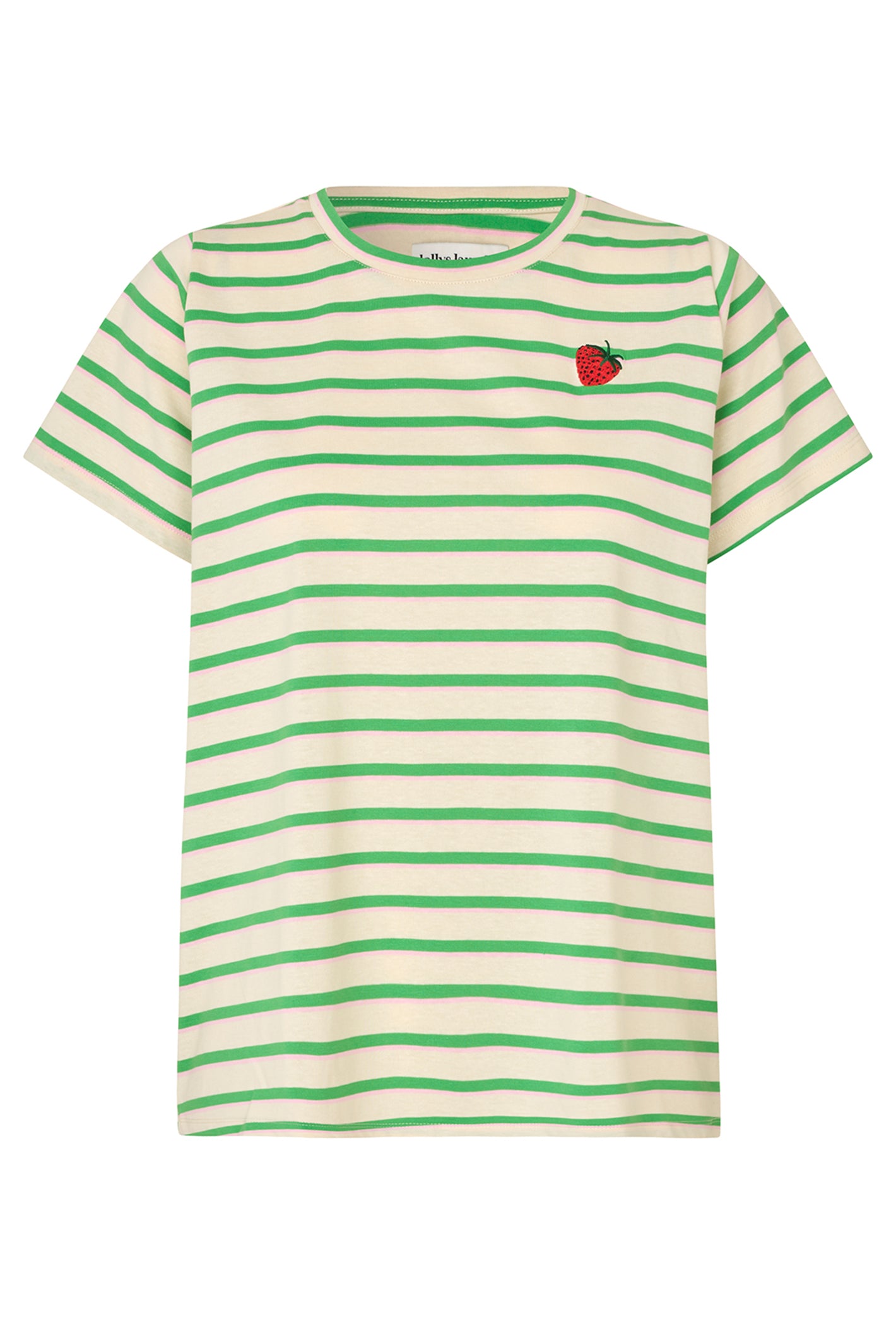 Lolly's Laundry RomaLL Green Stripe Short Sleeve T-Shirt 26126-1081