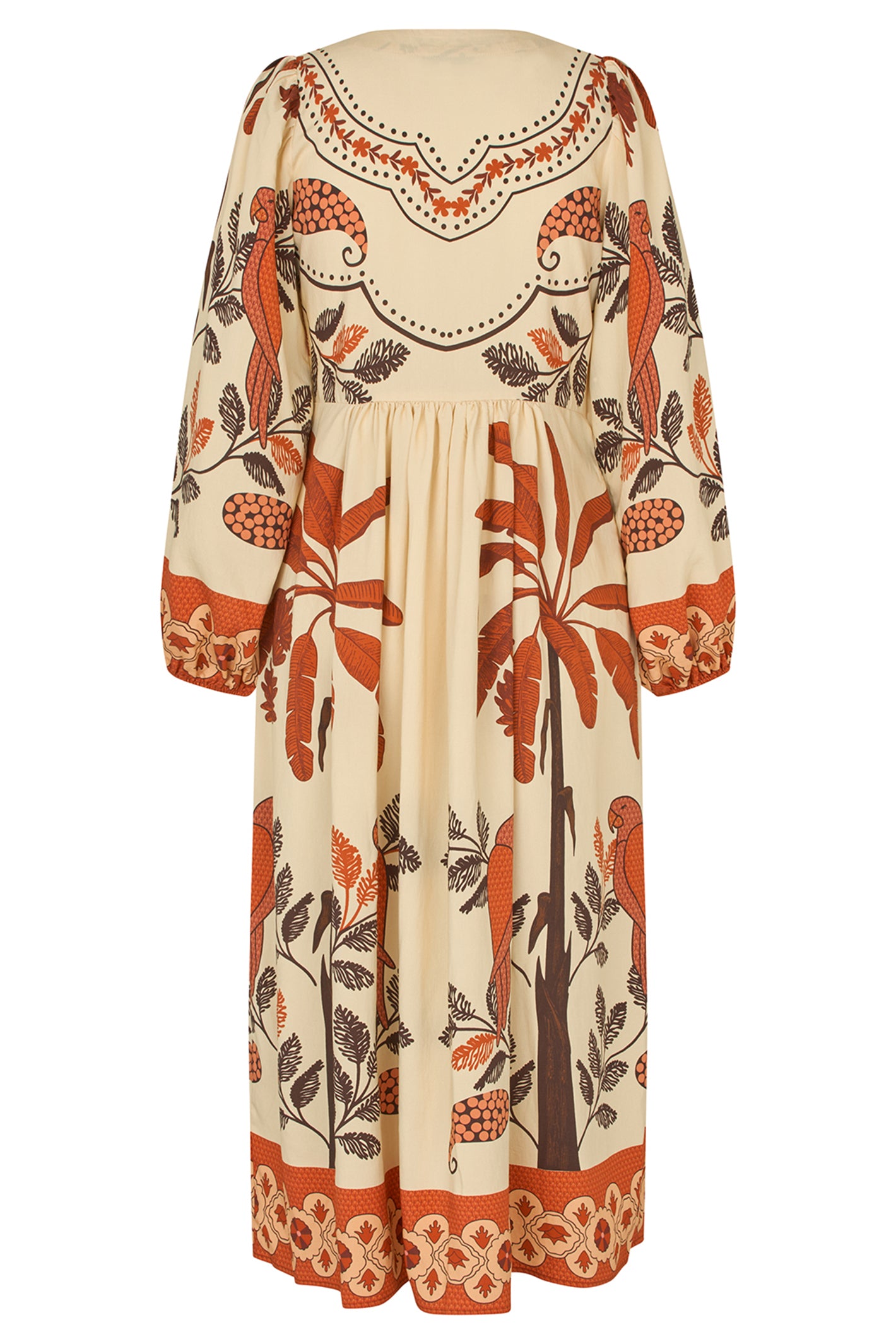 Lolly's Laundry SaraiLL Creme Print Shirt Dress 26102-3000 02
