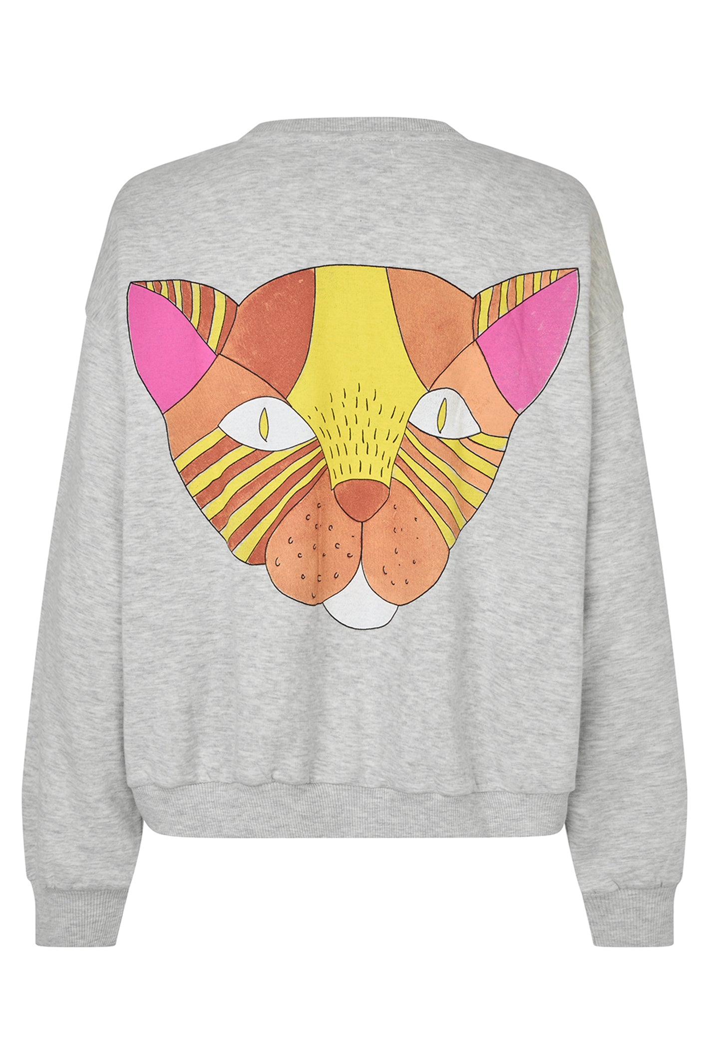 Lolly's Laundry SydneyLL Light Grey Melange Sweatshirt 26193-1071 13