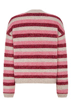 Lollys Laundry MacieLL Pink Stripe Knit Jumper 26413-5024, back packshot