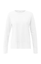 Yaya Long sleeve top - White