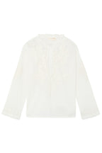 Maison Hotel 13972 Bilbao Gabriela Off White Embroidered Blouse
