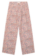 Maison Hotel 14749 Srinagar Nuno Wild Dust Pink Print Trousers