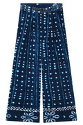 Maison Hotel 15049 Shibori Dreams Ocean Ink Blue Mizu Trousers