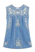 Maison Hotel 15078 Arizona Sylvie Blue Haze Short Dress