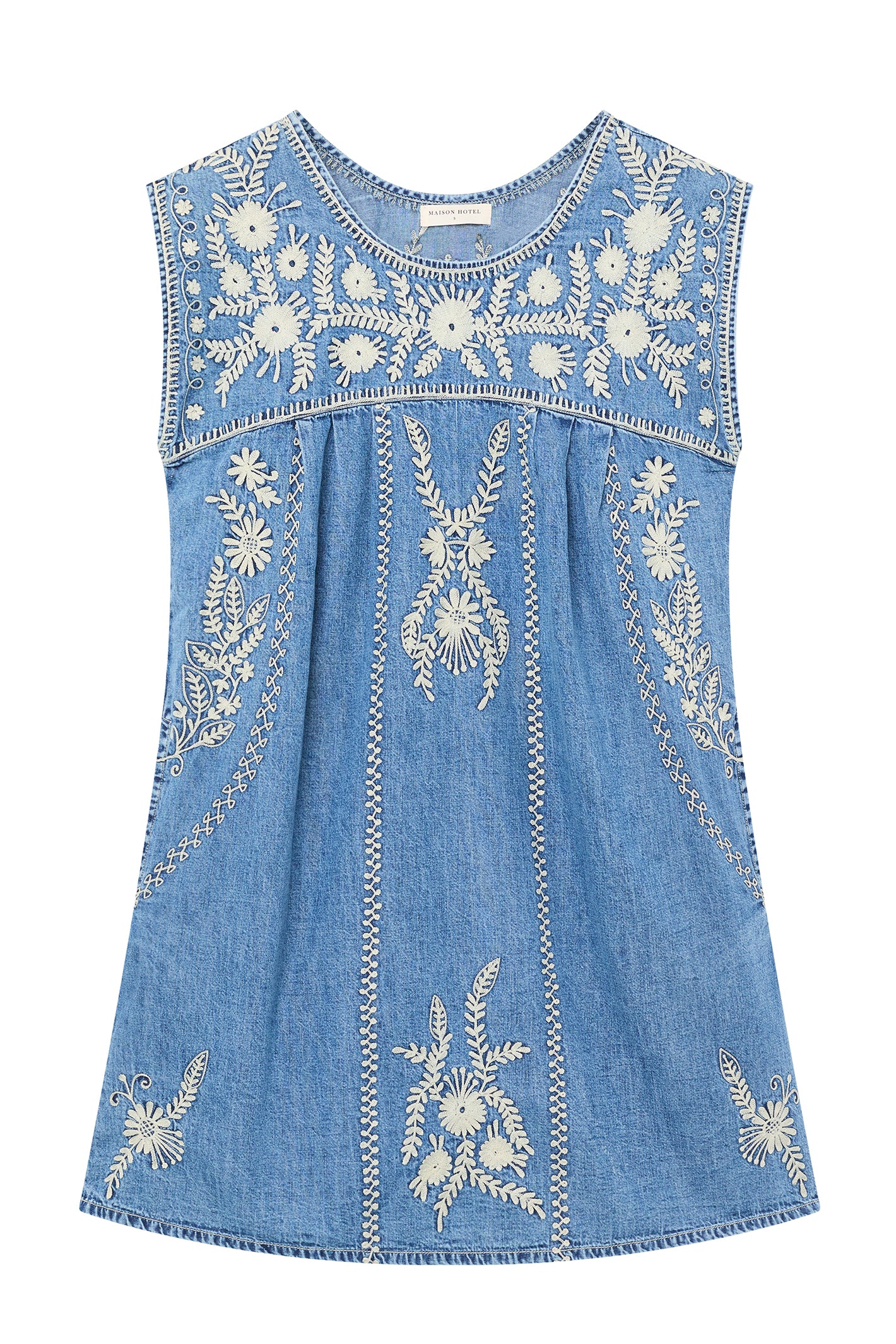 Maison Hotel 15078 Arizona Sylvie Blue Haze Short Dress