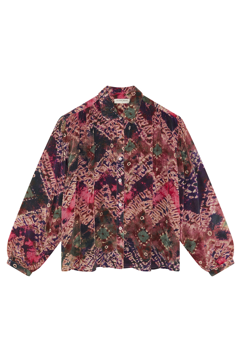 Maison Hotel Ayahuasca Janis Rainbow Pink Shirt 16029, packshot