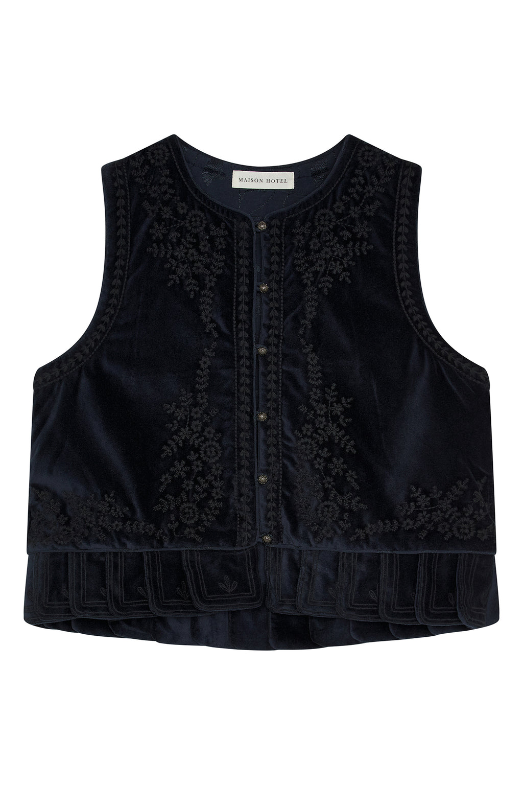 Maison Hotel Blue Velvet Bob Vinton Blue Vest 15777, packshot