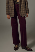 Maison Hotel Lyon Viva Bacco Red Pant 16017, styled